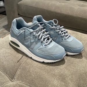 Nike athletic shoes Blue are women’s size 9 gray are Mens size 7.5 $35 each